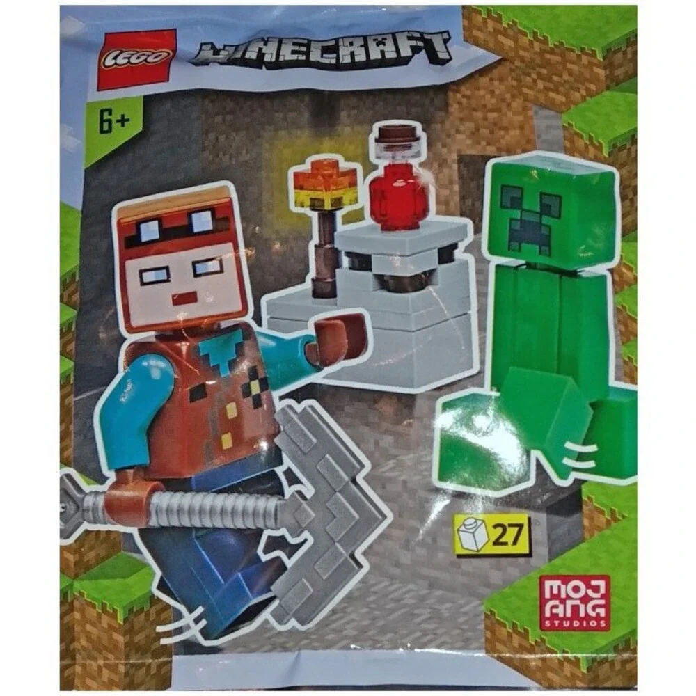 LEGO Minecraft Miner and Creeper Foil Bag 662204 (SEALED)